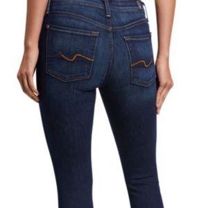 7 For All Mankind Gwenevere straight skinny jeans size 31